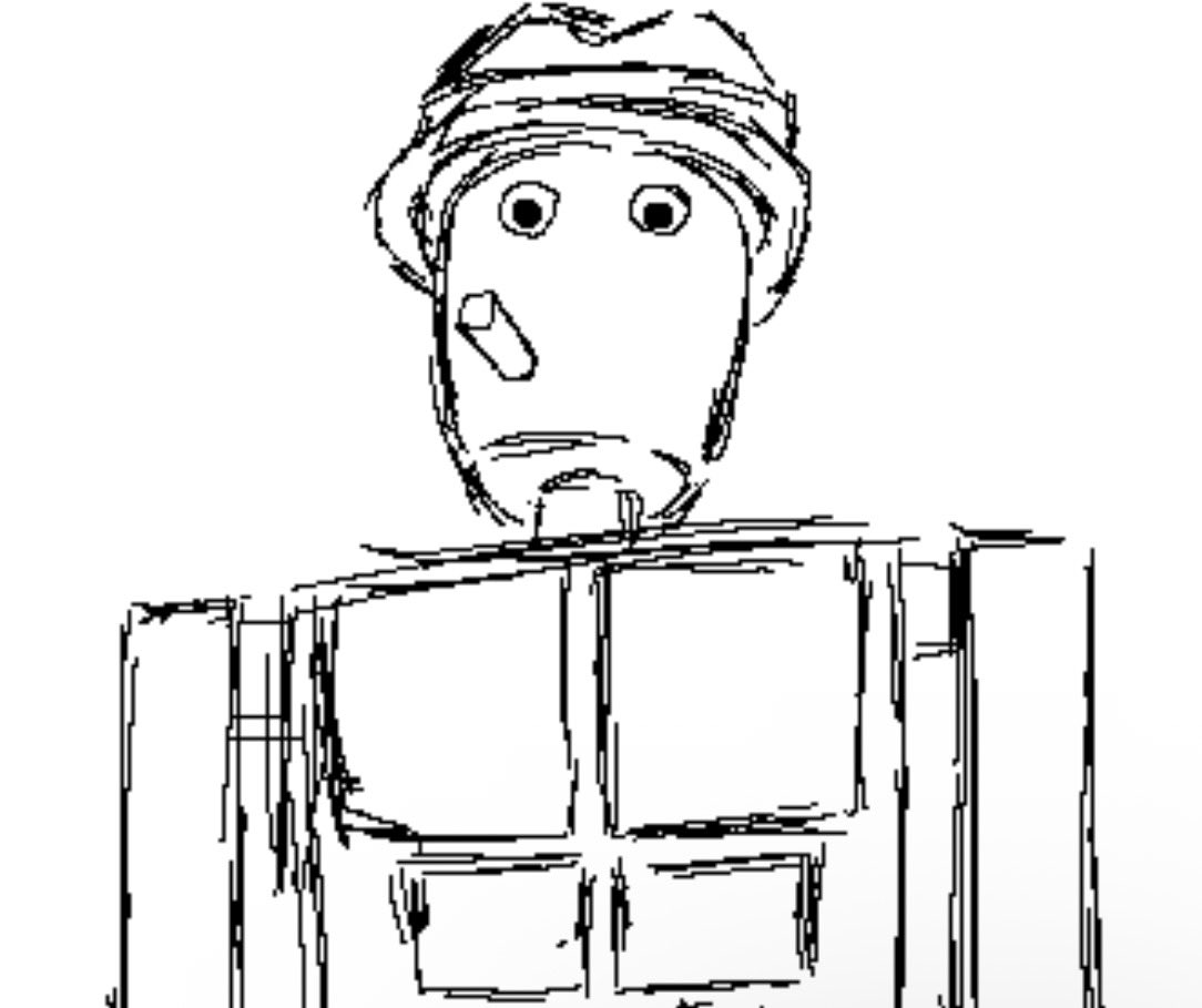 Robloxianconstr's tweet photo. SEND WORD Fanart of fedora https://t.co/mIGGB8gRWu