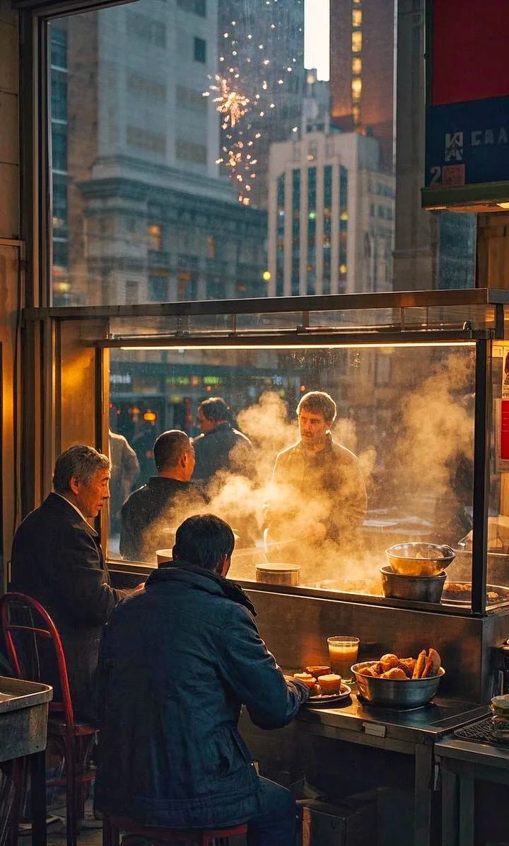 nea__yang's tweet photo. Late-night snack run just hit different—steaming pork broth noodles, a side of pickles, and the quiet crinkle of a convenience store lantern. Nothing beats this tiny comfort after a long day. https://t.co/3cf1JtuxaD