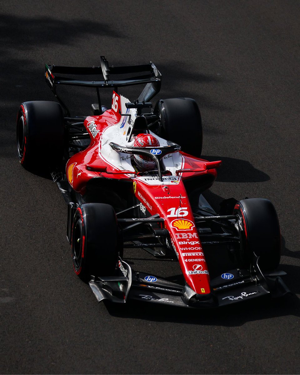 ScuderiaFerrari's tweet photo. An incredibly tight Quali in Hungary, we’re on the front two rows tomorrow 👊 https://t.co/df1gRUvkji