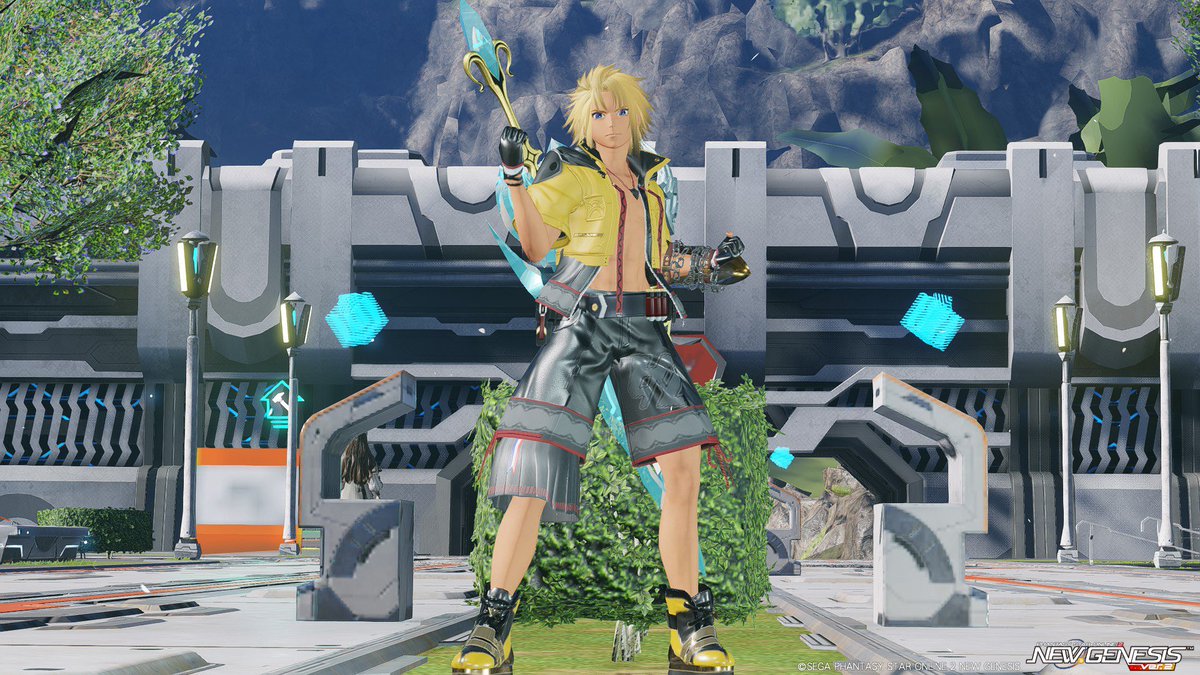 nanashi457's tweet photo. #メンテの日じゃないけどＳＳを貼る #PSO2NGS_SS
 
ff10のティーダを作ってみた！
個人的に結構再現度高いと思う出来になった( ᐛ )w https://t.co/mPRWbAWG2U