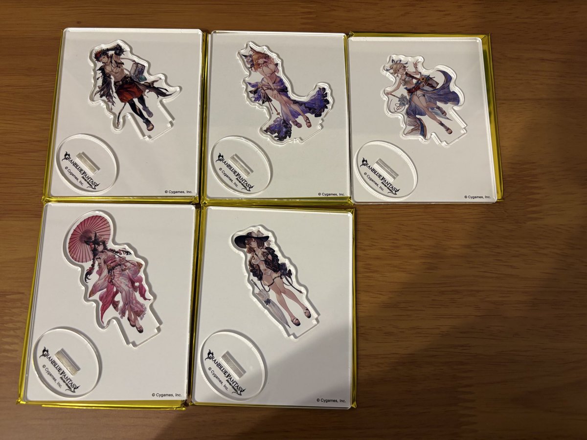 KEY66364166's tweet photo. 交換　グラブル　グラフェス　アクスタ　2025

譲
ラガッツォ、ヘカテー、ククル、ラジエル、ニーア

求
浴衣　アニラ(最優先)
水着　アンチラ、ヴァジラ、マキラ
浴衣・水着　ビカラ
または定価

☆7/26午後グラサイキッチン付近お手渡し(キッチン内にいる時間もあるので、時間は要相談) https://t.co/e0pcK6h8BS