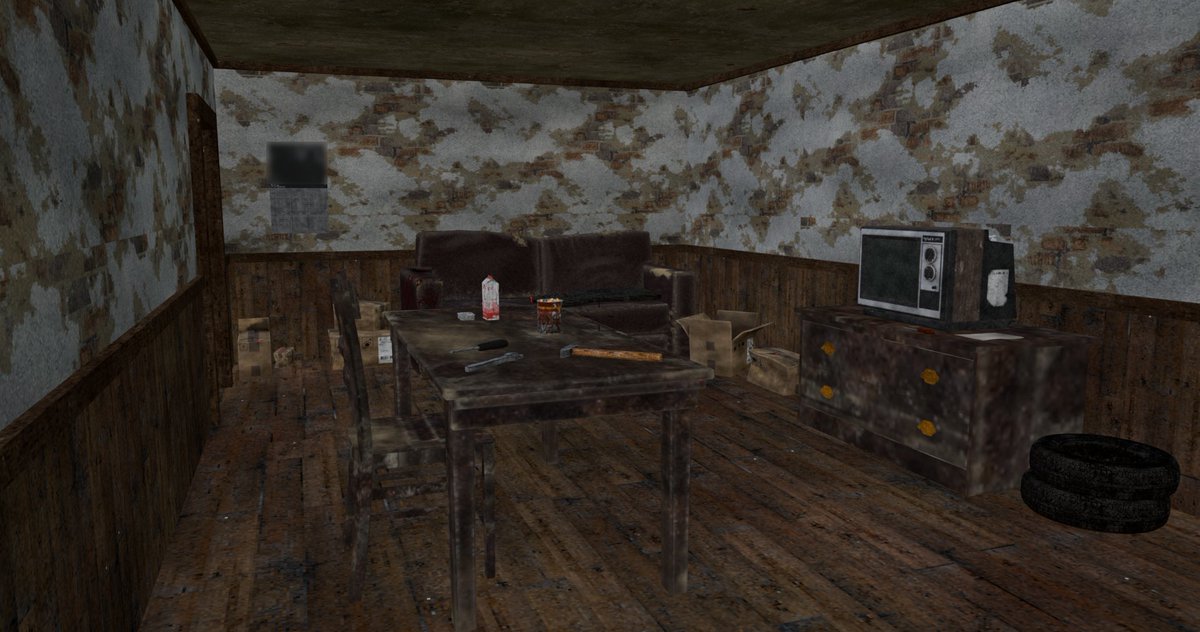Cryo_yo's tweet photo. My first horror room is almost ready... 🩸

What would YOU add to this room to make it scarier?

#gamedev #indiedev #horrorgame https://t.co/QJXmVeQCYw