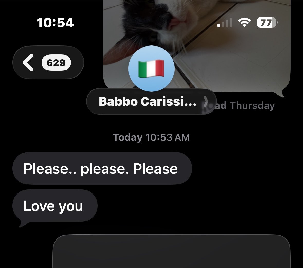 weishenpilled's tweet photo. my dad is so dramatic he wanted me to make him him coffee and started texting me like this https://t.co/AXZdrJJ9Wa