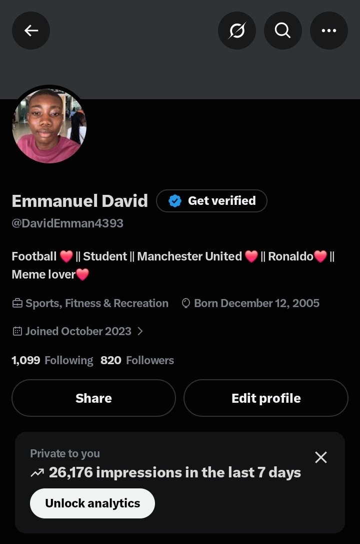 DavidEmman4393's tweet photo. My mutuals what's happening naw?

This is too low😭😭😭 https://t.co/ZkTERTqFCG
