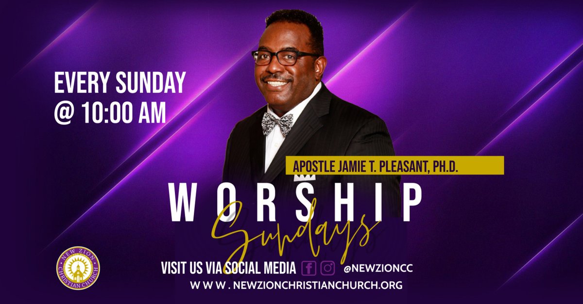NewZionCC's tweet photo. 𝐆𝐞𝐭 𝐑𝐞𝐚𝐝𝐲 𝐅𝐨𝐫 𝐘𝐨𝐮𝐫 𝐍𝐞𝐰 𝐓𝐡𝐢𝐧𝐠!

WATCH VIA CHURCH ONLINE: https://t.co/L7H7rp4Sxt
WATCH VIA YOUTUBE: https://t.co/4JMRznPNjH

Sunday Service begin @ 𝟏𝟎:𝟎𝟎𝐚𝐦 (𝐄𝐒𝐓)

Join us to hear a message from God Yahweh, pray, &amp; worship in the Spirit. https://t.co/s1oVUkN6Qn