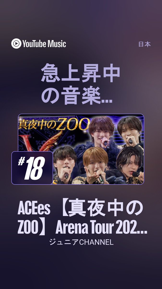 急上昇18⤴️ #えいtube #えいtubeリンク ACEes【真夜中のZOO】Arena