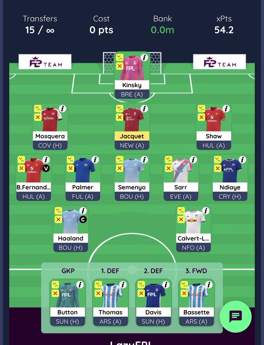 FPLShaun23's tweet photo. @FPL_Gaurav This feels illegal https://t.co/vB8doTIXGD