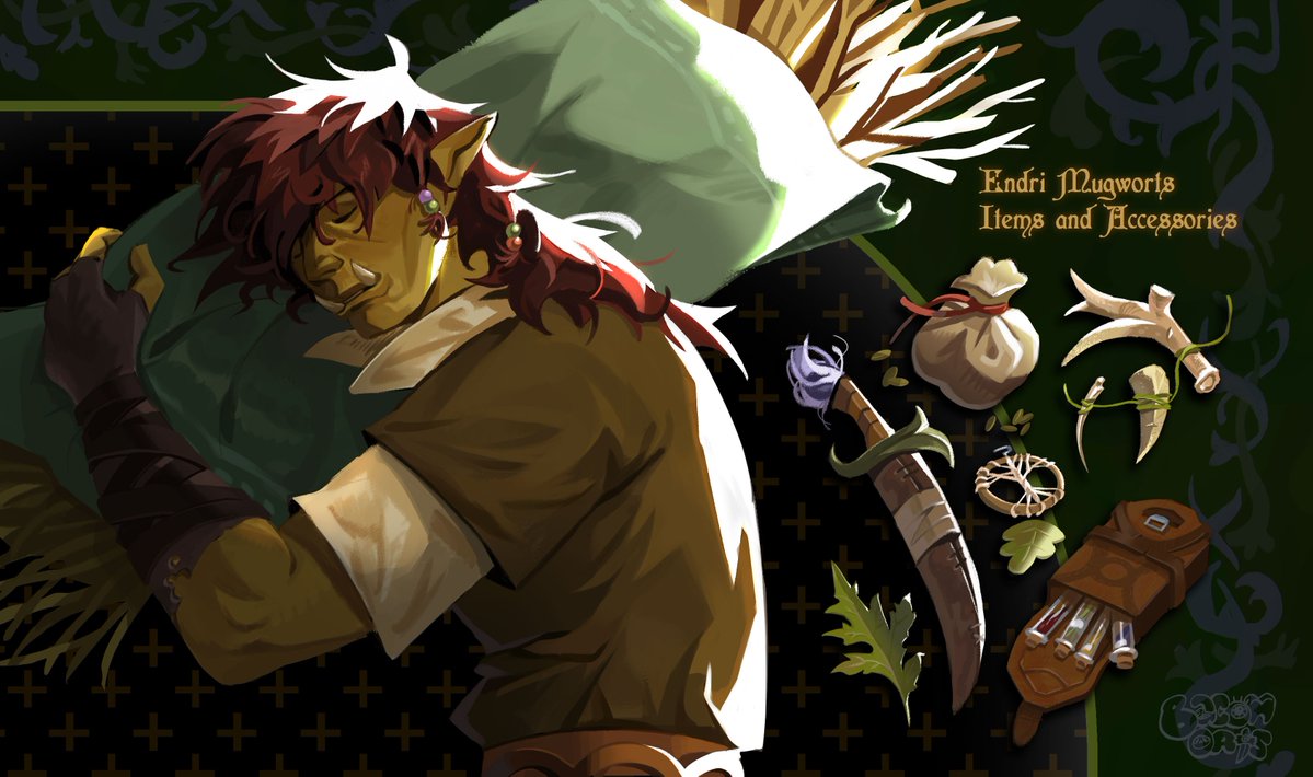 NotBaconOats's tweet photo. #dnd art of Endri🌿 https://t.co/TfRE13mcoB