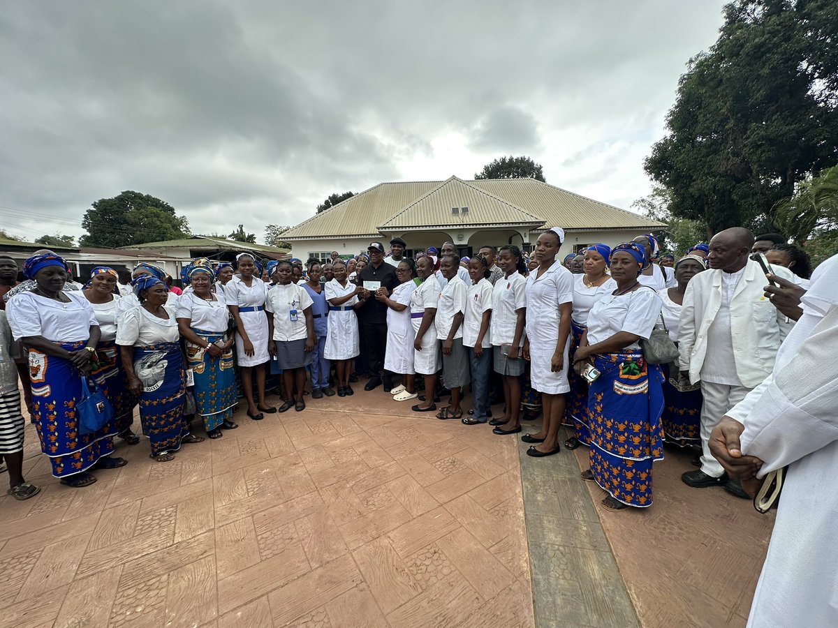 IdrisZekeriJnr's tweet photo. Earlier today, Mr. Peter Obi, the presidential candidate of the Nigeria Democratic Congress (NDC), visited the Catholic Missionary Hospital, Monaiya, Ogoja, Cross River State, where he reaffirmed his enduring commitment to improving healthcare and investing in people.

During the visit, he donated ₦10 million to support the hospital and its adjoining School of Midwifery, recognising the critical role both institutions play in providing quality healthcare and training the next generation of medical professionals.

This is a reminder that leadership is not only about making promises during election campaigns; it is about consistently supporting institutions that improve lives, strengthen communities, and expand opportunities for ordinary Nigerians.

Healthcare, education, and human capital development remain the foundation of any prosperous nation. Every investment in these sectors is an investment in Nigeria’s future.

Nigeria will be OK.

Idris Zekeri Junior
Spokesman, Peter Obi Media Office.