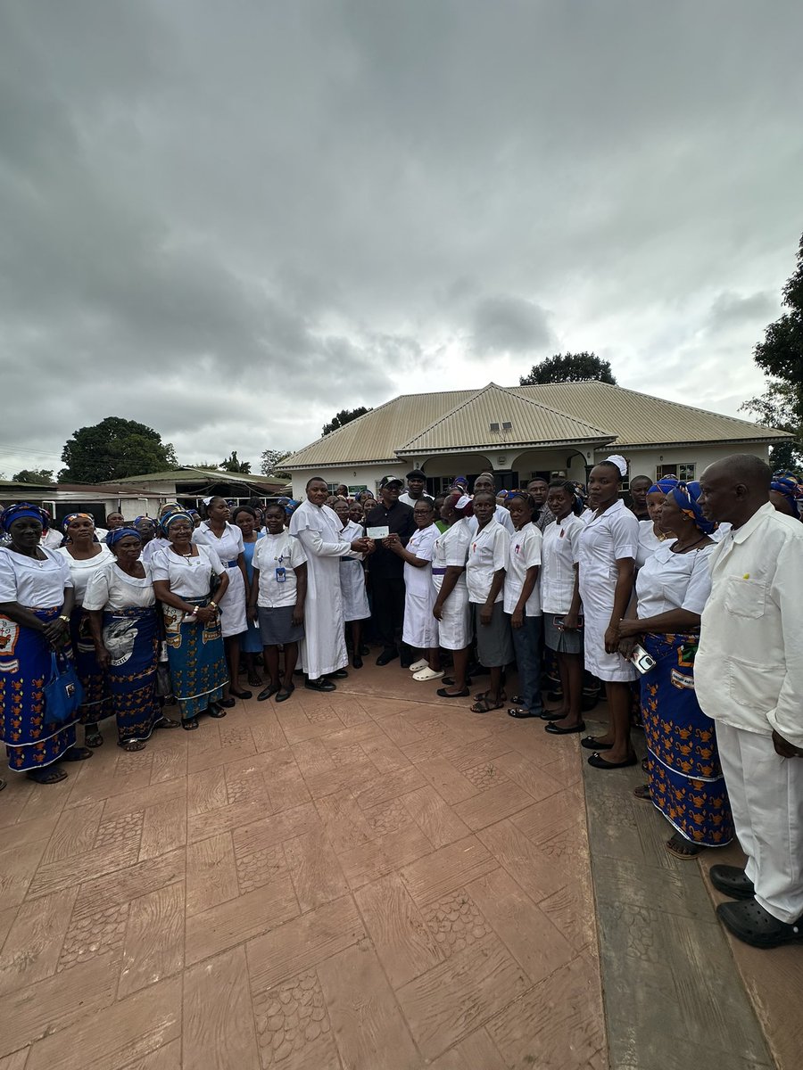 IdrisZekeriJnr's tweet photo. Earlier today, Mr. Peter Obi, the presidential candidate of the Nigeria Democratic Congress (NDC), visited the Catholic Missionary Hospital, Monaiya, Ogoja, Cross River State, where he reaffirmed his enduring commitment to improving healthcare and investing in people.

During the visit, he donated ₦10 million to support the hospital and its adjoining School of Midwifery, recognising the critical role both institutions play in providing quality healthcare and training the next generation of medical professionals.

This is a reminder that leadership is not only about making promises during election campaigns; it is about consistently supporting institutions that improve lives, strengthen communities, and expand opportunities for ordinary Nigerians.

Healthcare, education, and human capital development remain the foundation of any prosperous nation. Every investment in these sectors is an investment in Nigeria’s future.

Nigeria will be OK.

Idris Zekeri Junior
Spokesman, Peter Obi Media Office.
