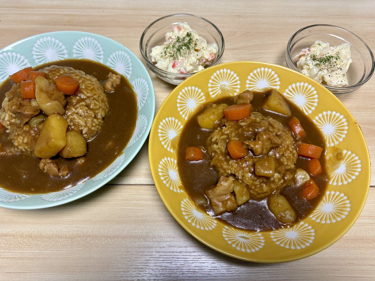 mi8lele's tweet photo. 今日の晩ごはん。
休みの前はカレー🍛😄
#いまる民 #カレー #おうちごはん https://t.co/Os8sE1Nrr2