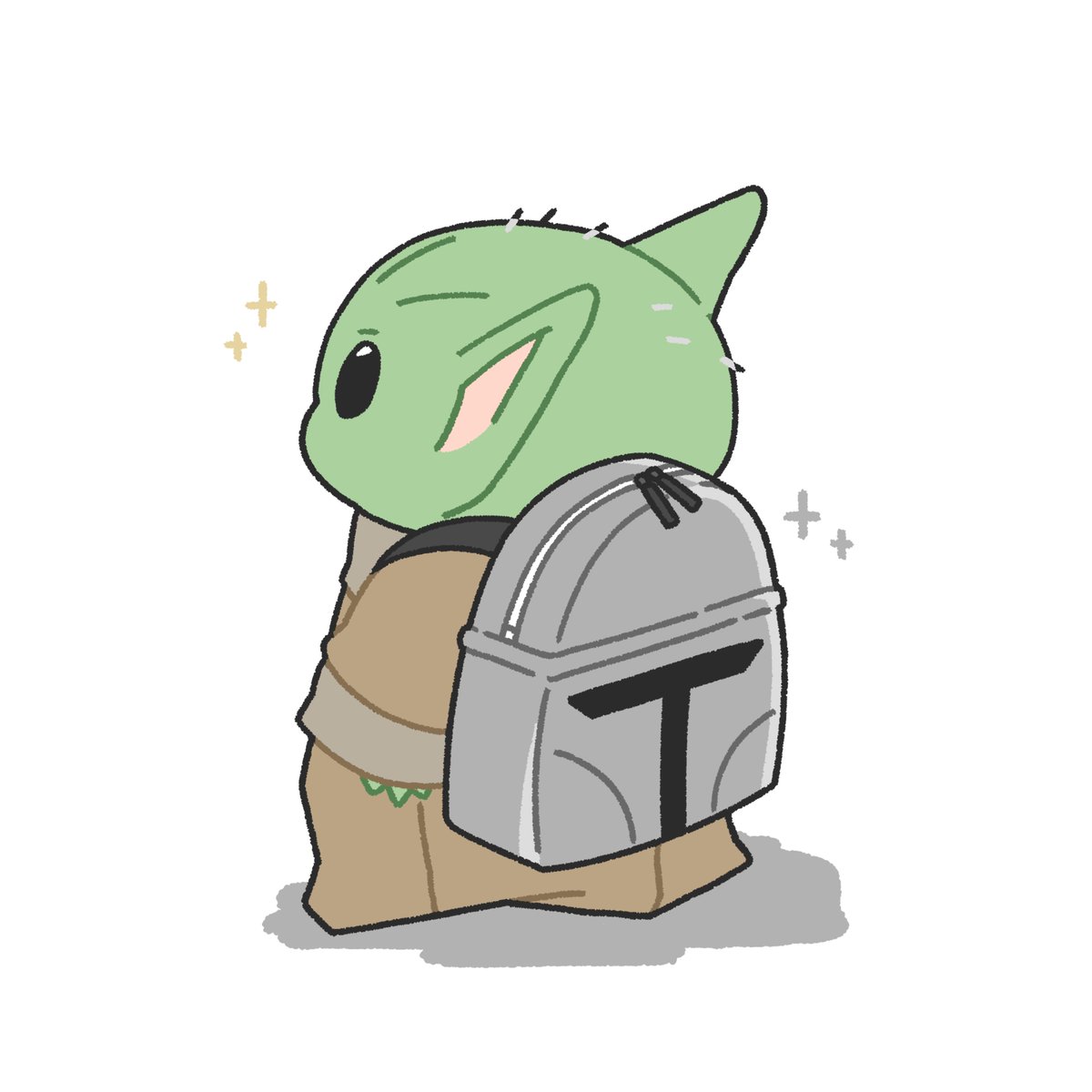 07mopi's tweet photo. パパリュック(>RT)
想像したら可愛かったのでつい描いてしまった https://t.co/14Hn7UTMS9
