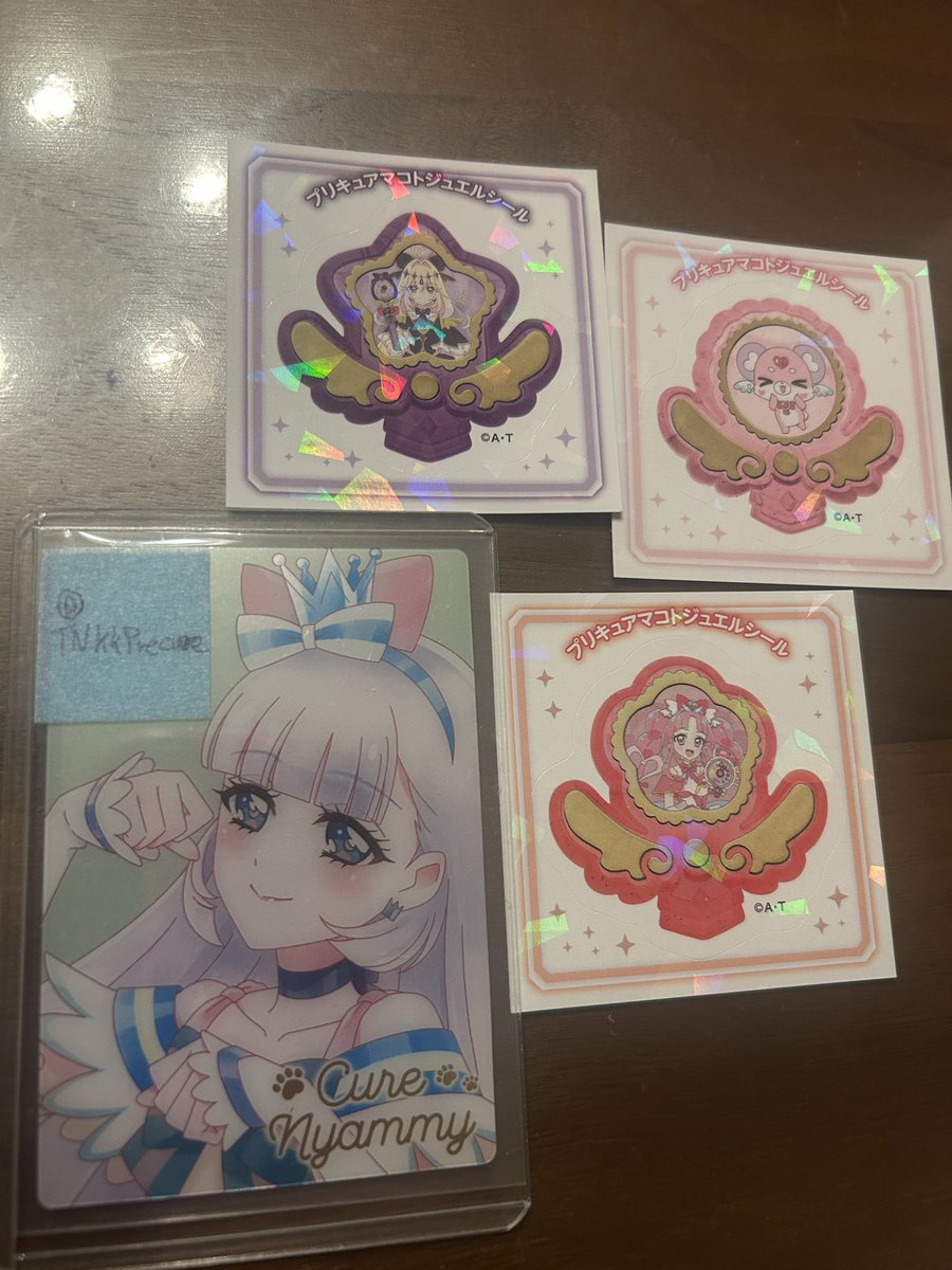 TNKkPrecure's tweet photo. 【交換】 名探偵プリキュア マコトジュエルシール
出→画像（アルカナ、ポチタン、ミスティック）

求→ｱﾝｻｰ1、ジェット先輩2

検索からでもお声がけください。
アルカナとの1:1不可。 https://t.co/4NEKMnTqcd