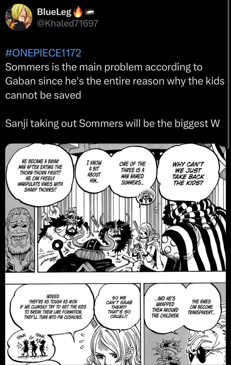_ZODIACg's tweet photo. Ahem......Ahem

#ONEPIECE
#ONEPIECE1189 https://t.co/kNgTCrneY7