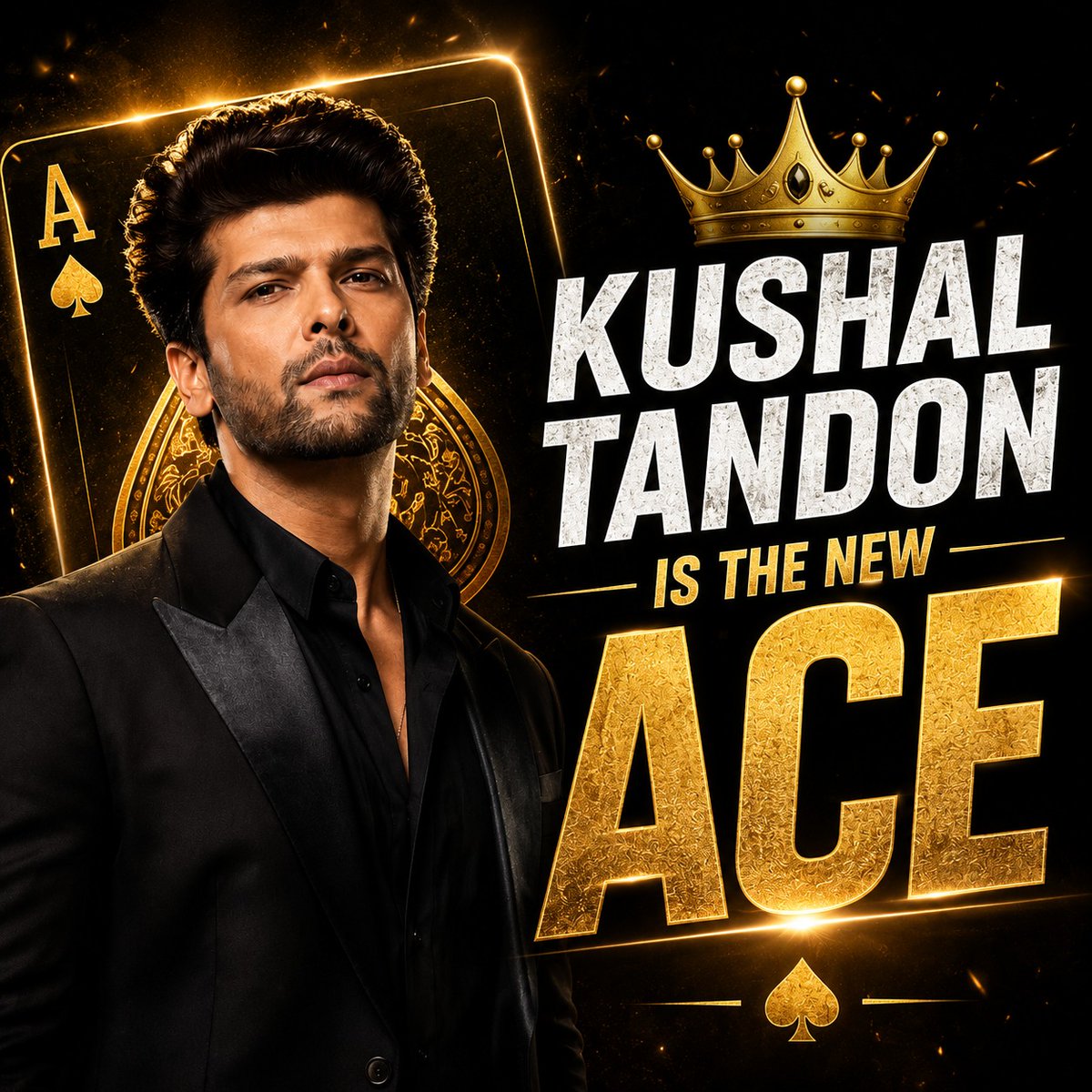 sidkannan's tweet photo. 👑 Kushal Tandon is officially the new ACE!

After weeks of being questioned, targeted and at the center of almost every major controversy, the power is finally in his hands. 

Will Kushal play fair... or will he settle old scores? 👀 #Alliance https://t.co/ylPsydKeUh