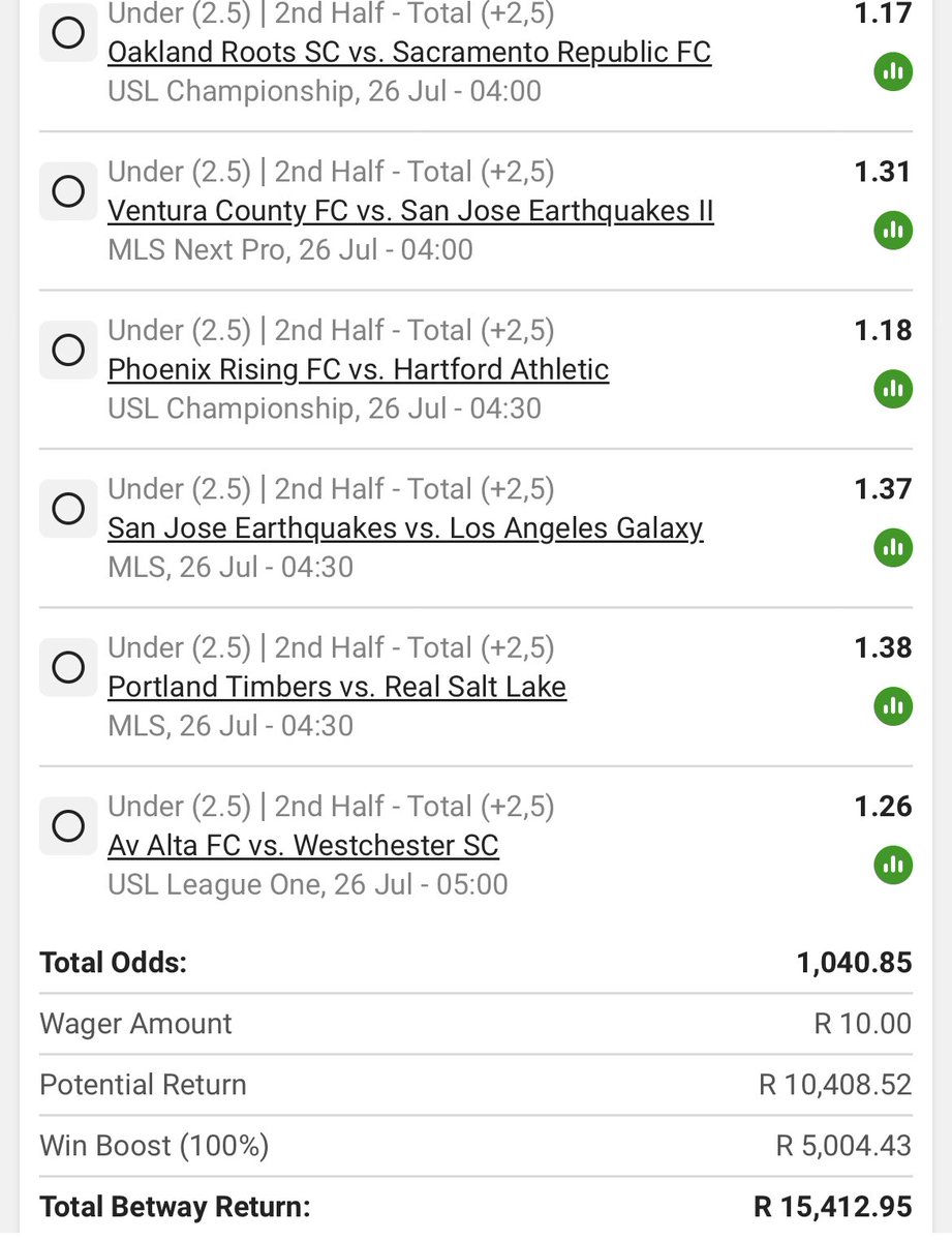 justjuniie's tweet photo. BW6499C4E0 

Midnight 2nd Half Under 2.5 Goals 

Cut/Edit 👨🏼‍💻Or CREATE YOUR OWN TICKET FROM THESE SELECTIONS https://t.co/aAjsn6VCEU
