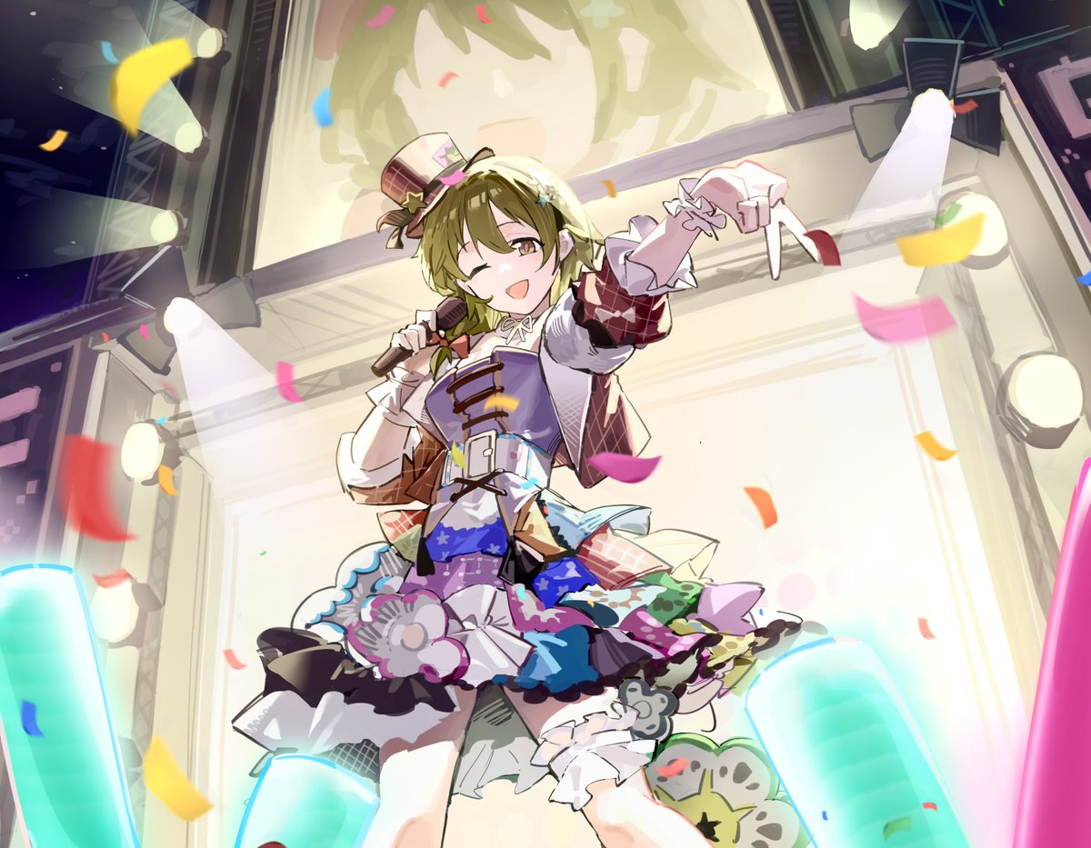 nanzhinzzzz's tweet photo. #シャニマス #七草にちか #七草にちか生誕祭2026 #七草にちか誕生祭2026 
又是一年，你还在努力 我也在努力
感谢 yoruka 老板的约稿 https://t.co/kx7NSF5Q2R