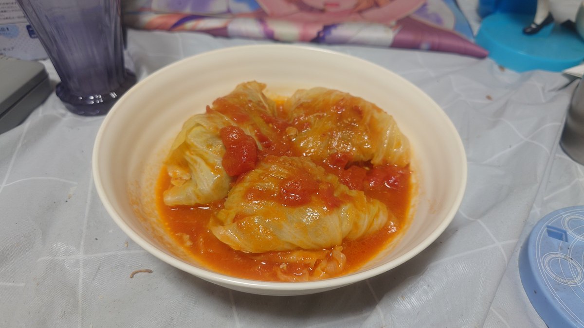 RDcast01's tweet photo. 今日の晩飯
ロールキャベツ https://t.co/0UgZBTJgEr