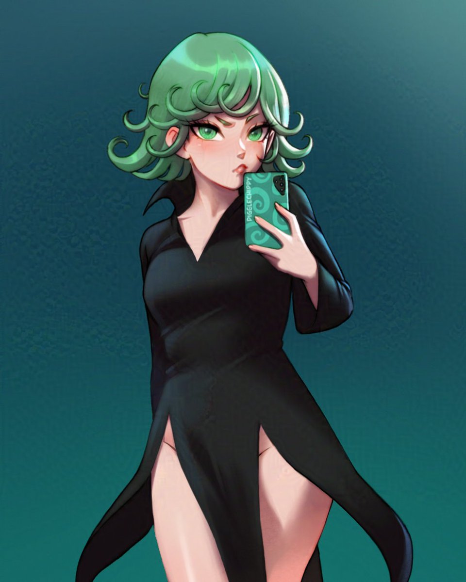 PiggleChippy's tweet photo. Another Art vs. Artist? I mean why not? I have the reference right here! 
#artvsartist #Tatsumaki #OnePunchMan https://t.co/Gh5O1U0Wrw