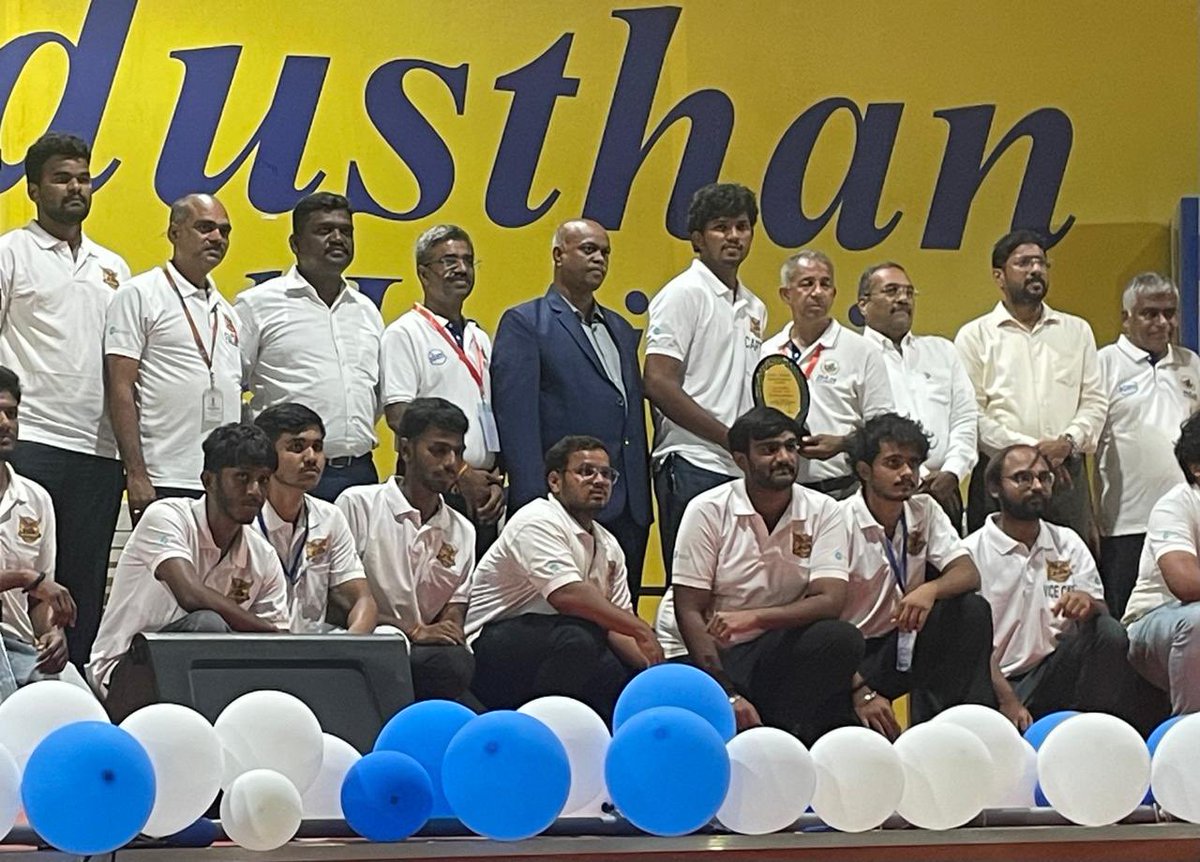 MarriRajasekar's tweet photo. Proud of our #MLRIT Mechanical #engineering students ! 

Team Garudadhwaj wins the Chairman’s Award at the SAE INDIA BAJA Finals 2026.

#mlrsuccessstories https://t.co/Xg8PNipX8e