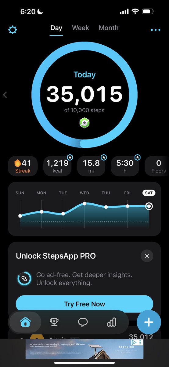 afterchandler's tweet photo. done w steps today😰 https://t.co/86rdzOgN18