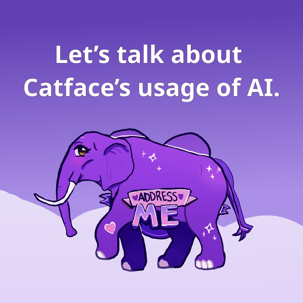 MrsShadowKnight's tweet photo. Let's talk about Catface's usage of AI.
A 🧵 https://t.co/P7IkgwrWqi