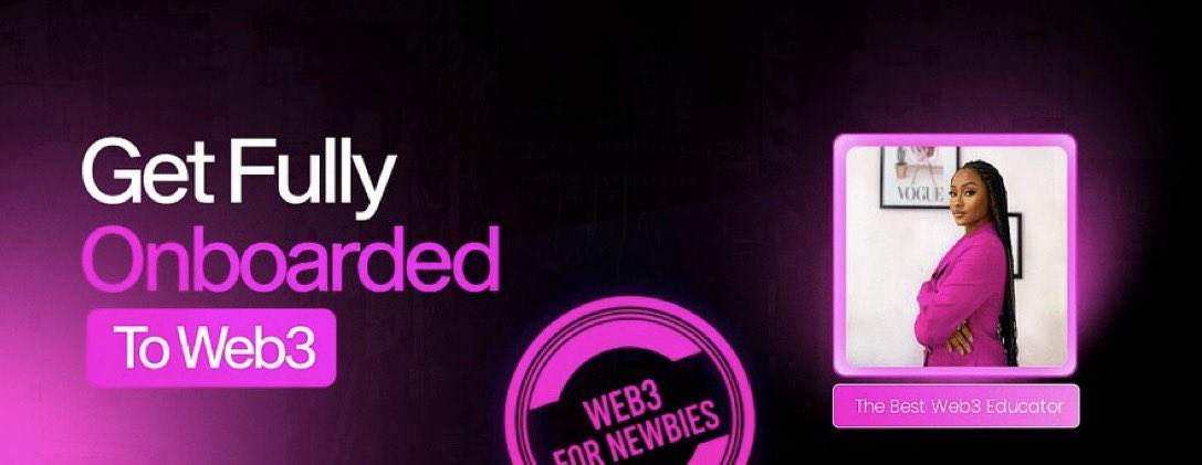 iamveektoria_'s tweet photo. Get fully onboarded into Web3.

https://t.co/bajYvulKIU

A detailed guide I personally made. https://t.co/UEnnEeFk7h