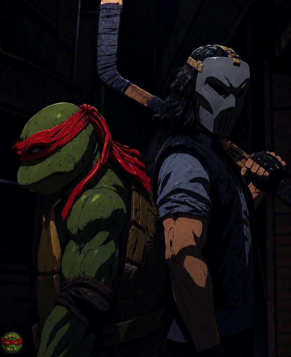 NinjaTurtleLair's tweet photo. Who would watch a Raph &amp; Casey spin off? https://t.co/9jUfQmXrj0
