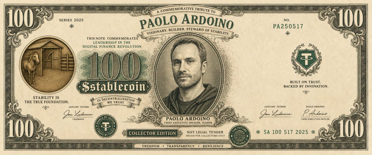 stablecoin_stbl's tweet photo. one certified stablecoin @paoloardoino @Stable https://t.co/1kXg8Yhd73