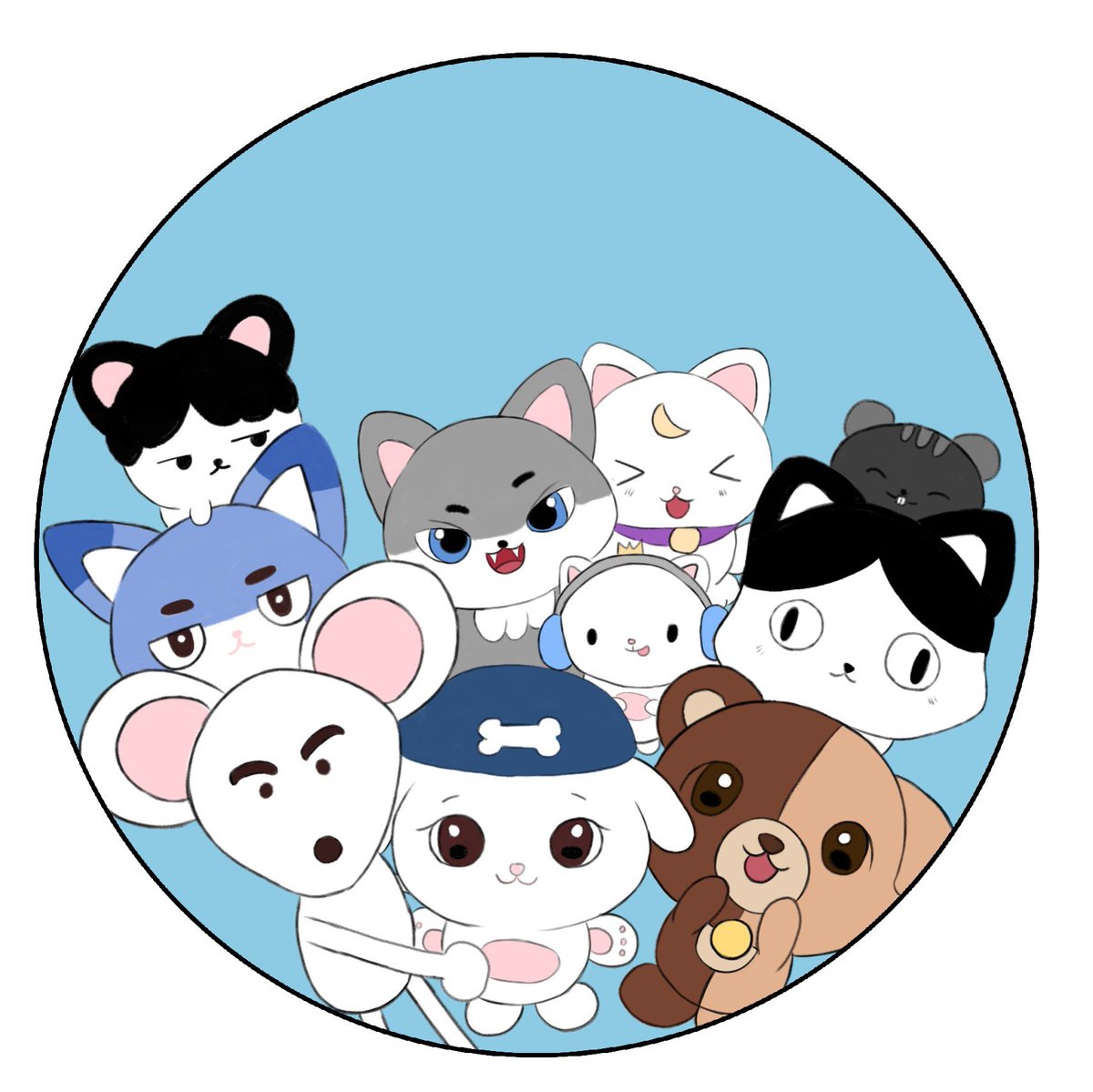 xblueghost10's tweet photo. cuties ssaknimal 🤍

#xikers #xikersfanart https://t.co/dplmogZYmr