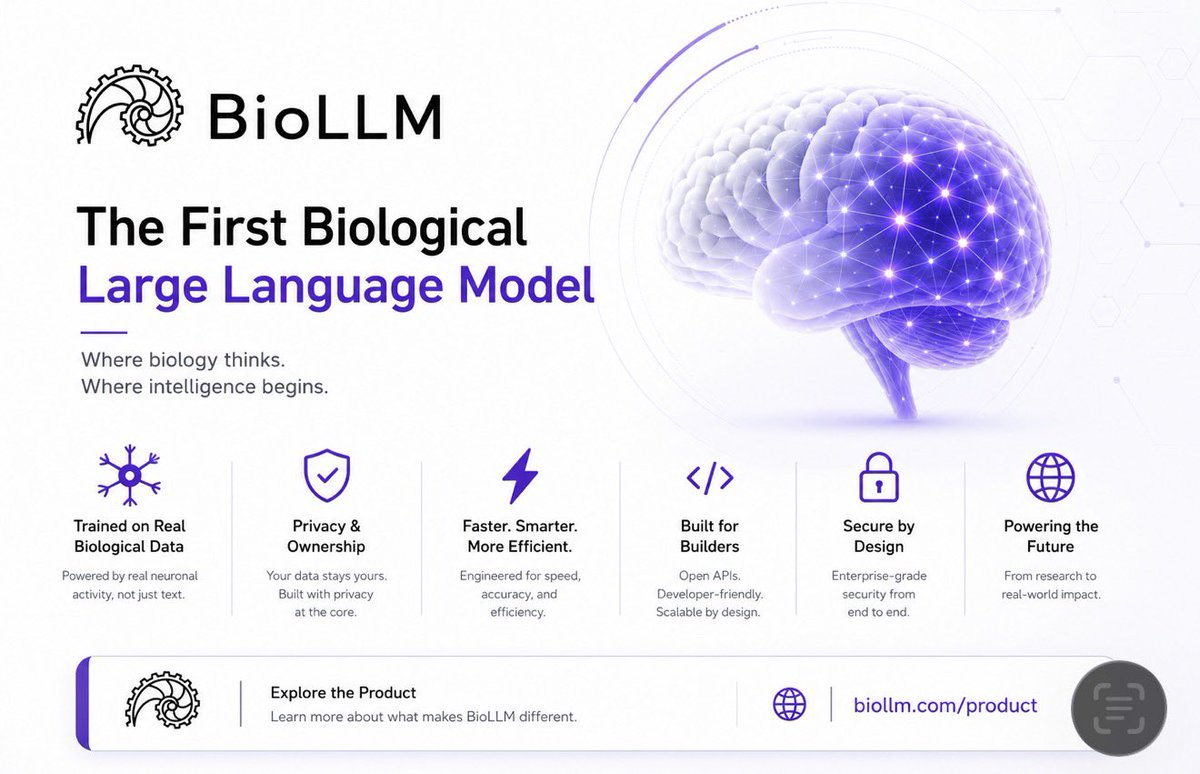 darovikh's tweet photo. Where Biology Thinksβ¦π¬
#NoMouse #NoKeyboard #BioLLM
https://t.co/HlUMDq5RXq https://t.co/7D16P6Vo2R