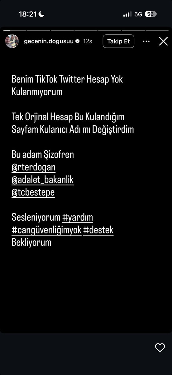 OGelecekicin's tweet photo. @washingtonun6 Adam reise şizofren mi demiş acil işlem yapılmalı https://t.co/nYgz03nXWy