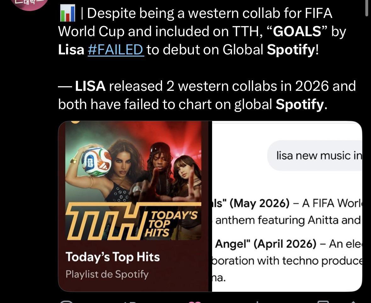 miadoolf's tweet photo. @Be_LLOUDIER a song collab with indie artists with 0 promo, 0 MV, 0 pll vs a song collab with fifa, performance in coachella with huge payola but still can’t chart 😭😭 bitch stfu lmao your bitch is such a flop bitch in Kpop https://t.co/xzBE5booi1