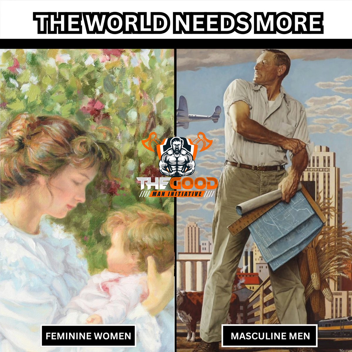 GoodManInitiate's tweet photo. Be what the world needs! https://t.co/eAlzbK4qNq