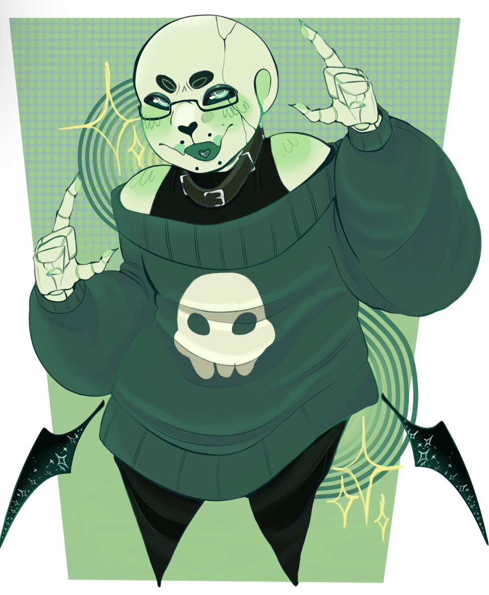 rottendollguts's tweet photo. I have a skelesona btw, he glows in the dark https://t.co/DCsJvTkSXA