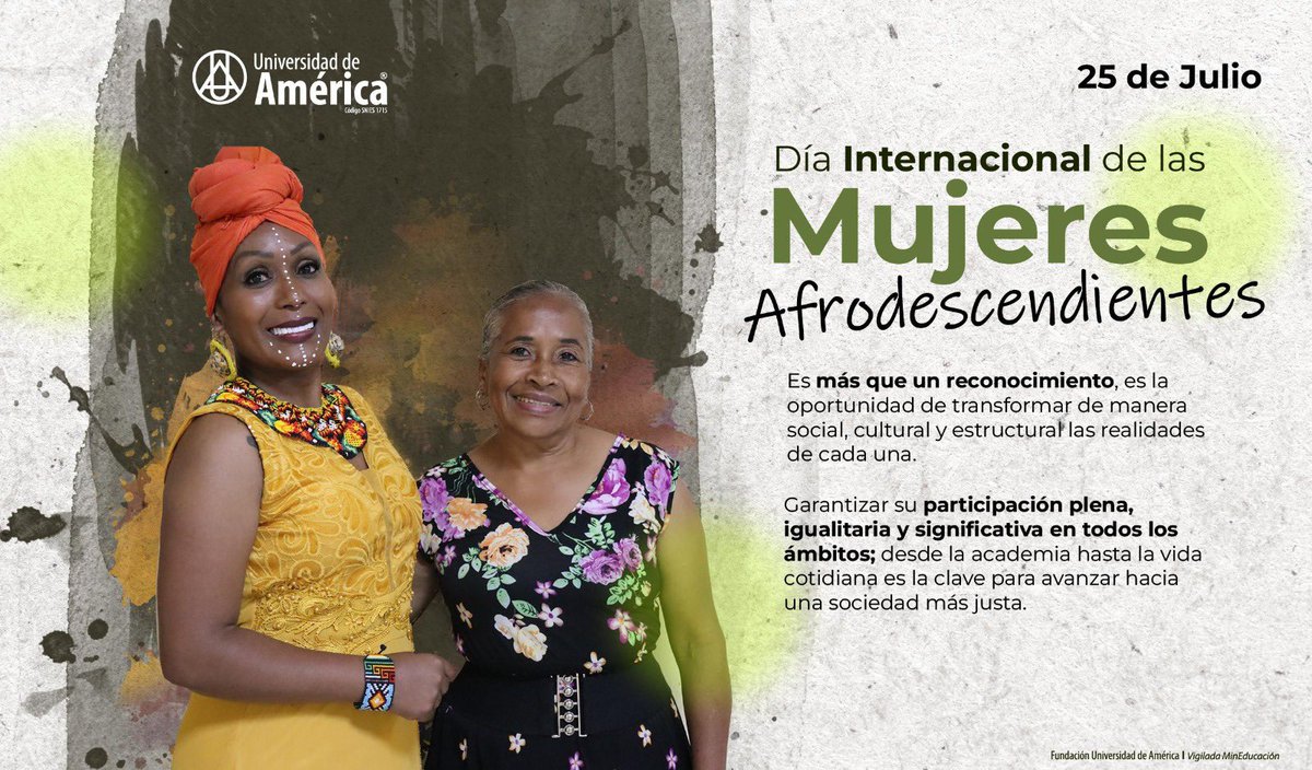 MarioPosada2020's tweet photo. Quiero hacer un gran reconocimiento a la mujer afrodescendiente en éste, su día internacional. Comparto mi vida con una de ellas y conozco su valentía y relevancia. Desde @F_UAMERICA un homenaje a tod@s l@s afrodescendientes de nuestra comunidad. https://t.co/e3Xc69tlwo
