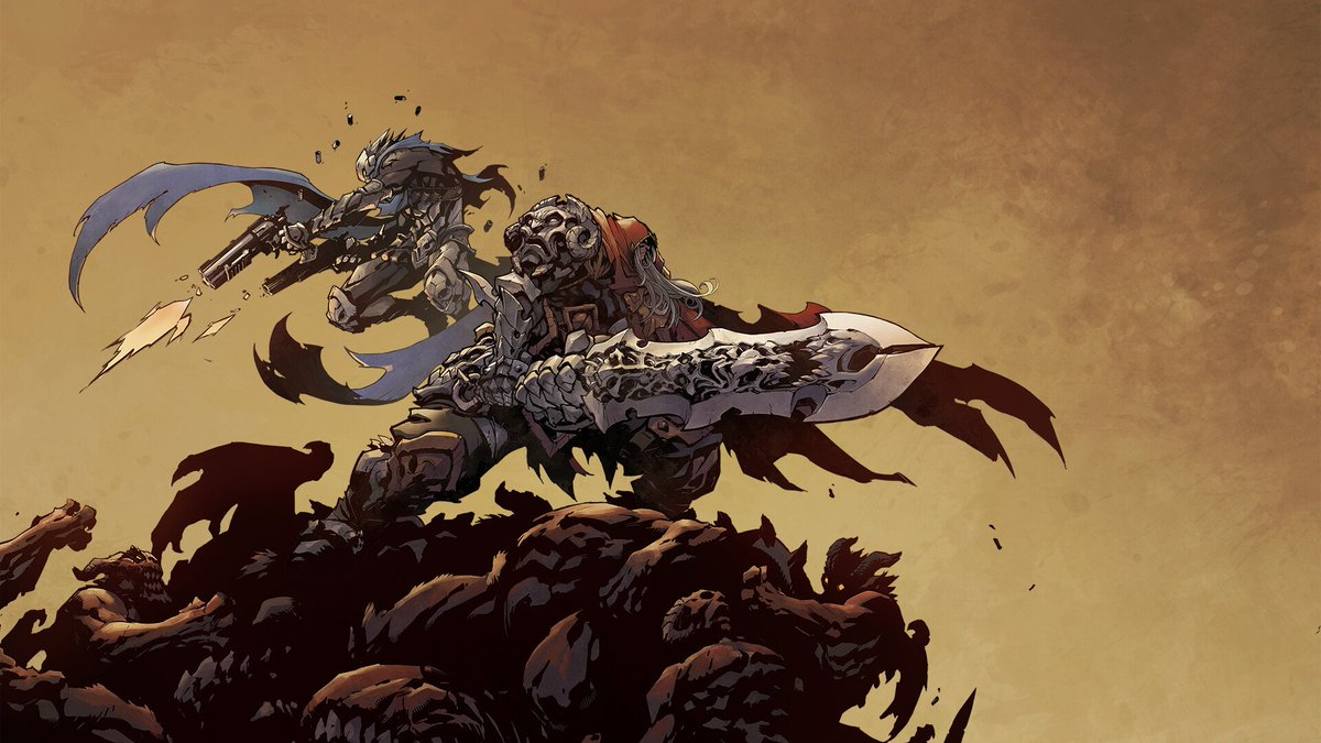 VeryDMonstrous's tweet photo. I would absolutely commission, if he was willing and able, to be none other than @JoeMadx  (Joe Madureira)  himself.

Went on a whole autistic tangent on my prior stream of why I love this man's art so much. Really though, you don't even need my barely coherent commentary. 

His work speaks for itself.