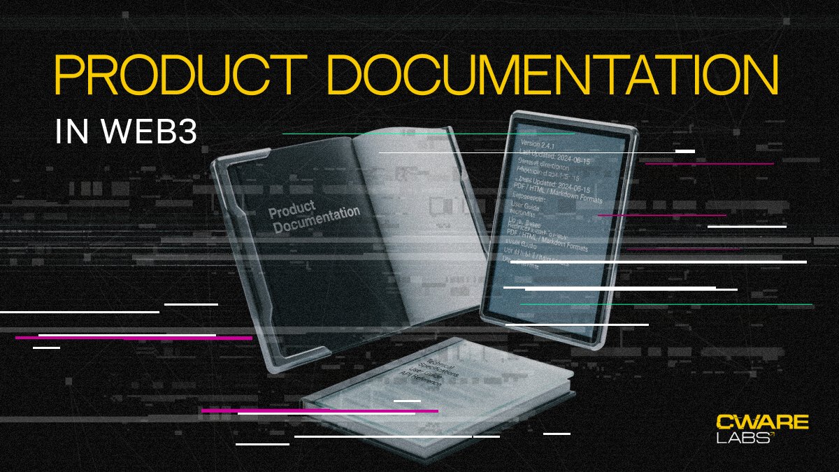 cwarelabs's tweet photo. 📖 Product Documentation in Web3

Investors, partners, and users need to understand what the project is building, how the product works, why the token is needed, what the roadmap looks like, and how the project plans to enter the market.

If the website, pitch deck, whitepaper, litepaper, and short project description tell different stories, it creates confusion and reduces trust.

Product Documentation helps bring all materials into one system: whitepaper, litepaper, roadmap, short project description, and documents for investors, partners, and the community.

This documentation helps the project look clearer, stronger, and more professional in front of the market.

➡️ Learn more about our services: https://t.co/4ggjJ2RiYD