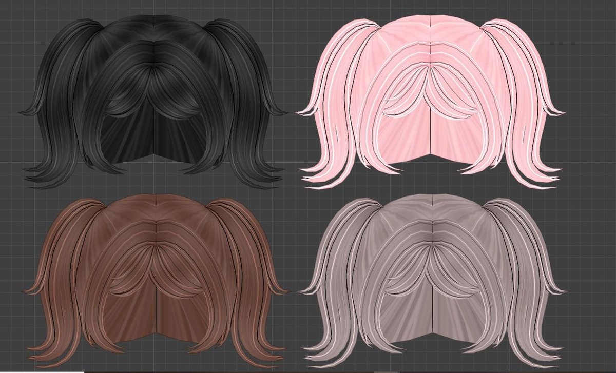 Folepkin's tweet photo. Sell this pigtails hair for 4k robux💗💗
~take gamepass, tf robux, comunity layout
~Proff curve
~include 4 color
~No DMCA Asset!
~If interest dm me on x or discord( faduublox )
#Roblox #robloxart #RobloxUGC #RobloxCreator #RobloxDev #CreatorUGC https://t.co/1502yxhgoC