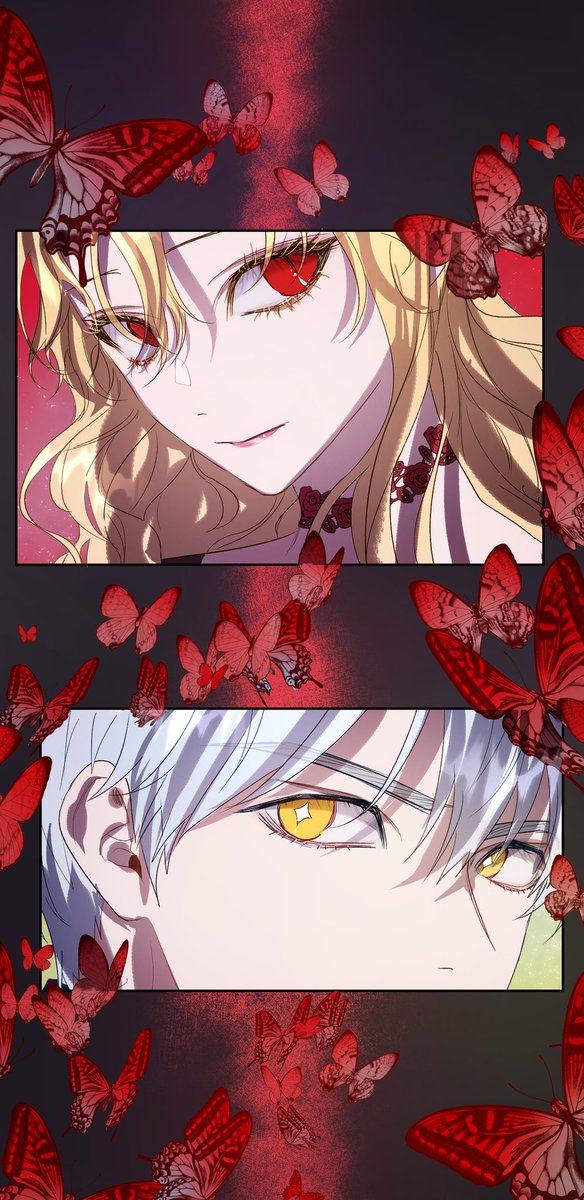 to_dearX's tweet photo. Maybe an unpopular opinion but Cassis and Roxana had one of the most fascinating dynamics ! Beautiful unsettling and just the right amount of freakness / it was never a bad relationship. I'll never get over what happened to the artist, I mourn this manhwa like a widow 💔😔 https://t.co/vWOMPlb7me