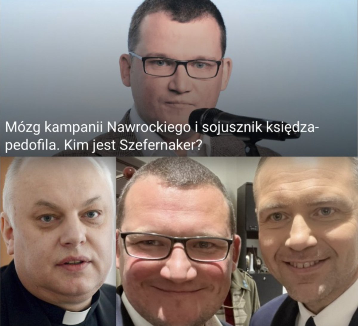 AndrzejekMitura's tweet photo. Tomasz Piątek: Ta przepaść nie ma dna. Szefem sztabu Karola Nawrockiego jest pomocnik pedofila. To koszaliński poseł PiS !!!

"Przez długie lata Paweł Szefernaker popierał duchownego-pedofila i publicznie, i zakulisowo. Robił to razem ze swoim drugim mentorem, Joachimem Brudzińskim" - ujawnia portal "https://t.co/PtutCJ6UoO". 

Zbrodnia, milczenie i kampania...
Kim naprawdę jest Paweł Szefernaker ? 🤔

#InstytutPrawdy

Więcej o tym przeczytacie tutaj :

https://t.co/Tn1gLZ6dbR