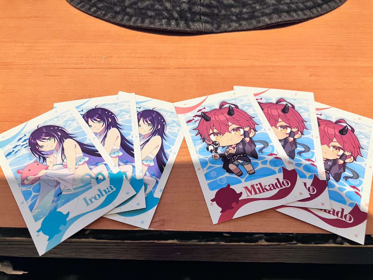 ystank_D2's tweet photo. トレーディングチェキ風カードに至っては３つ買って3つ被りというねww https://t.co/6CjjV72F0v