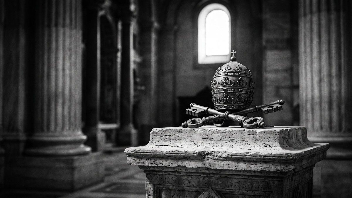 FrDesposito's tweet photo. Outside of the election of a true Pope, the absolute best thing that could happen to the Catholic Church right now is for the SSPX to finally acknowledge the formal vacancy of the See of Peter.

The theological reality is clear: Leo XIV (Prevost) lacks authority due to a fundamental defect of intention. Because he intends to impose a false religion upon the Church—which is entirely contrary to the end of papal authority—he cannot be the pope formaliter.

The necessary consequence of this defect of intention is that all of his "papal acts" are completely null and void from the start. This includes any supposed excommunications or canonical penalties.

It is time for the SSPX to adopt a clear, unambiguous, and coherent theological position that actually satisfies the rigorous demands of Catholic ecclesiology. So much could be accomplished for the restoration of the Faith if they would simply adhere to the right position!

#Catholic #SSPX #Vatican2