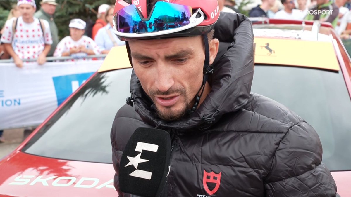 LeGruppetto's tweet photo. Journaliste : "On vous reverra sur le Tour de France ?"

Julian Alaphilippe : "Non, je ne crois pas. Il n'y a rien d'officiel mais il ne faut pas s'attendre à me revoir". #TDF2026 https://t.co/xHKzIBsUHB