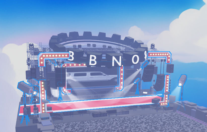 cactusjack1991's tweet photo. All stages for the #bbnos concert in +1 keyboard escape leaked early (THIRD POST) https://t.co/XiI6x94gJn