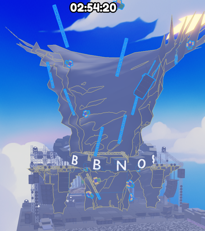 cactusjack1991's tweet photo. All stages for the #bbnos concert in +1 keyboard escape leaked early (THIRD POST) https://t.co/XiI6x94gJn
