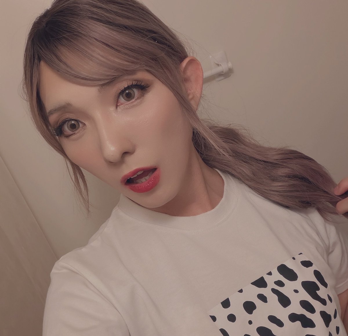 l_odmk's tweet photo. 目一重だけど割と盛れてる気がする。 https://t.co/F9QpyH2TCU
