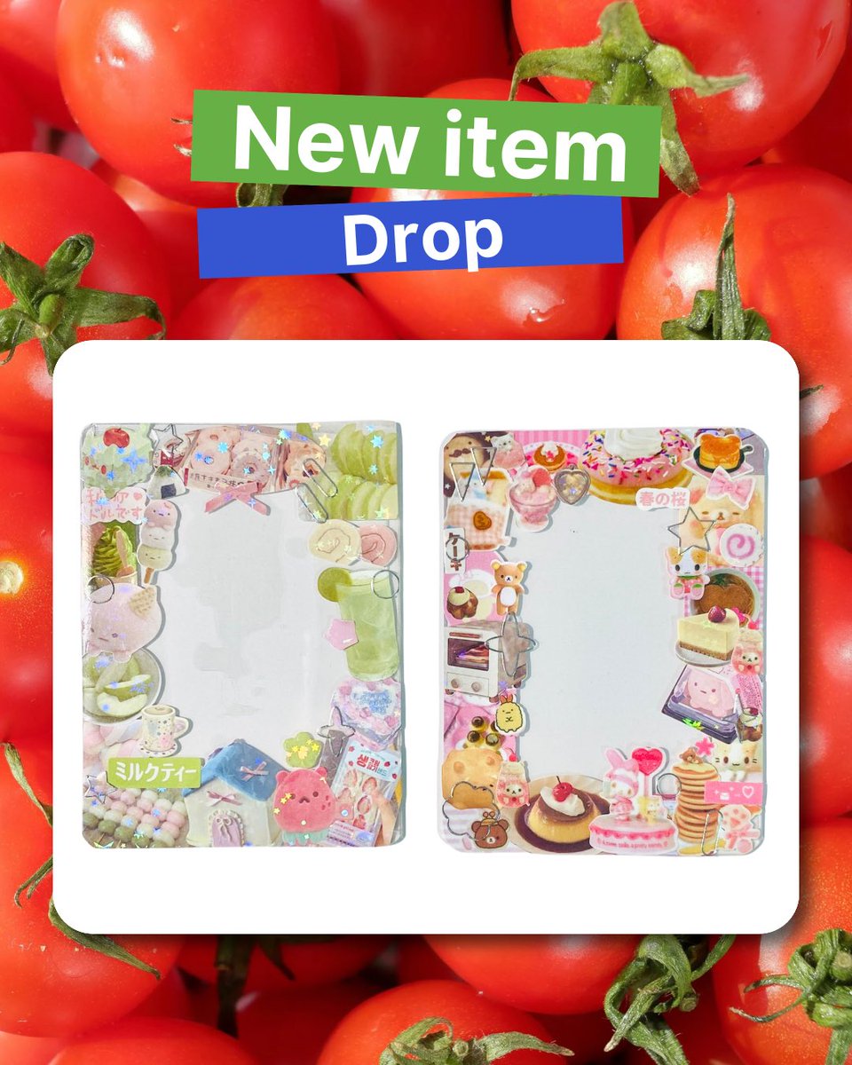rrubyymoss's tweet photo. ˚ ༘🍒🎄﹏ เฟรมการ์ดสติกเกอร์น่ารัก ๆ พร้อมส่ง! 🍀❤️

✨ ราคา 49.- / ชิ้น

➕ เพิ่มพวงกุญแจได้
🍀 แบบแปะ +20.-
❤️ แบบเจาะ +8.-

📦 ค่าส่งเหมา 40.- (พื้นที่ห่างไกล ไม่บวกเพิ่ม)

💌 สนใจทัก DM ได้เลยนะคะ ✨

#เฟรมการ์ด #เฟรมการ์ดสติกเกอร์ #พวงกุญแจ #ตลาดนัดเฟรมการ์ด https://t.co/qL3gINggs0