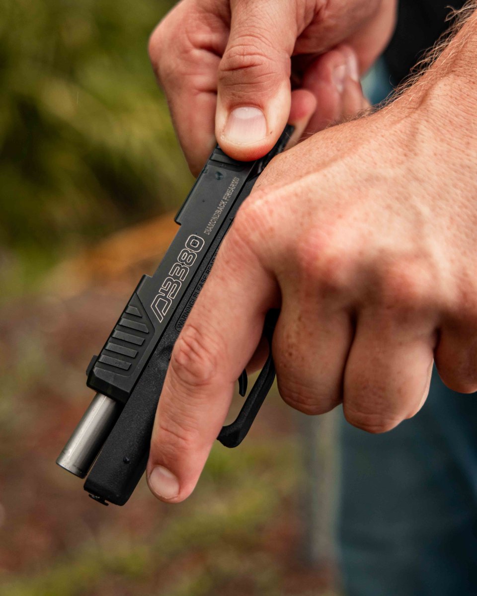 DBFirearms's tweet photo. Start your carry right with the DB380. American-made. #DB380 #DiamondbackFirearms #AmericanMade https://t.co/gW8wscR6GB