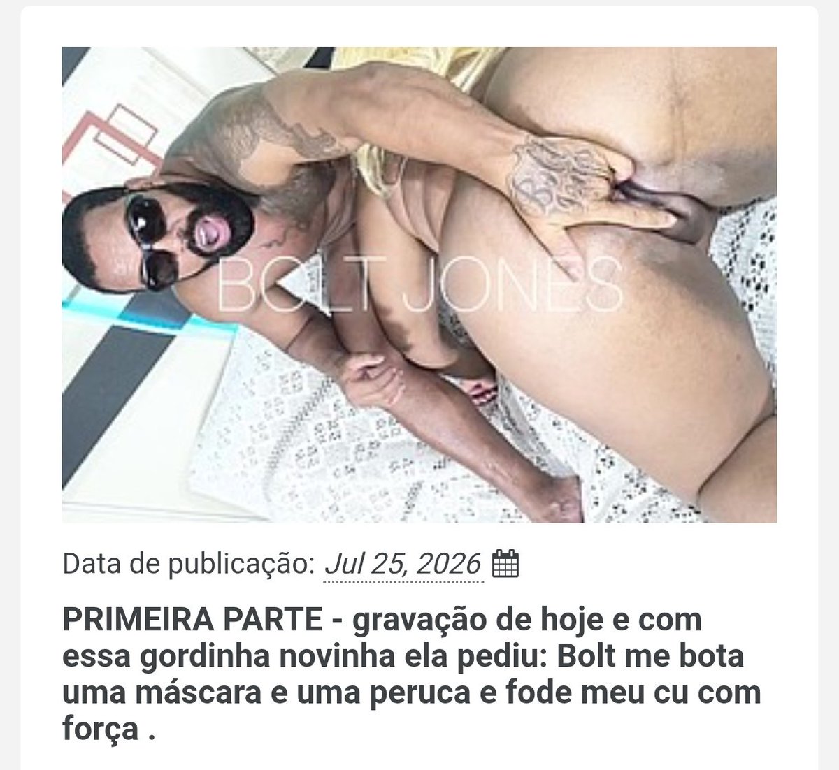 Boltjonesator's tweet photo. novidades . https://t.co/njSktLKAWp